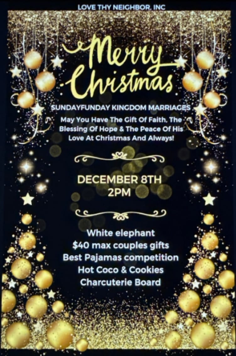 ltninc_az's tweet photo. ✨Exciting December Events at Love Thy Neighbor, Inc!✨

🎁 Marriage Ministry White Elephant 12/8 

🎄 The Key Singles Ministry Christmas Wreaths 12/14
 
https://t.co/PO1PHHPJrr https://t.co/xzI6QHsKeE