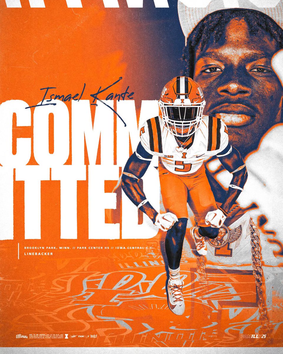Ismael Kante 🇬🇳 (@ismaelkante5) on Twitter photo Wouldn’t want it any other way…ILLINI NATION WHAT UP⁉️
#famILLY #Illini
<a href="/BretBielema/">Bret Bielema</a> <a href="/AaronHenry7/">Aaron Henry</a> <a href="/coacharchiemac/">Archie McDaniel</a> <a href="/GrantMorgan31/">Grant Morgan</a> <a href="/IlliniFootball/">Illinois Football</a> Wouldn’t want it any other way…ILLINI NATION WHAT UP⁉️
#famILLY #Illini
<a href="/BretBielema/">Bret Bielema</a> <a href="/AaronHenry7/">Aaron Henry</a> <a href="/coacharchiemac/">Archie McDaniel</a> <a href="/GrantMorgan31/">Grant Morgan</a> <a href="/IlliniFootball/">Illinois Football</a>