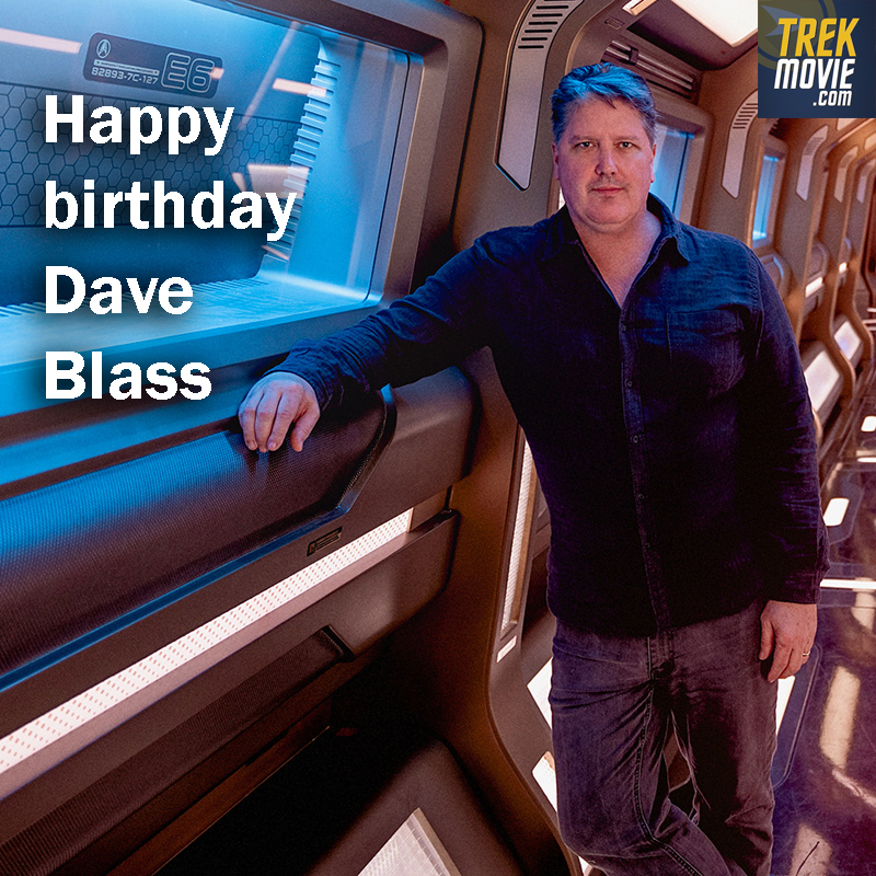 TrekMovie's tweet photo. Happy birthday to Dave Blass, production designer on #StarTrekPicard seasons 2 &amp; 3... but especially season 3, where he and a huge team put loving care into their recreation of the Enterprise-D bridge. He's also one of the creatives behind the recent short film "Unification." https://t.co/ncDZ9Wvdpr