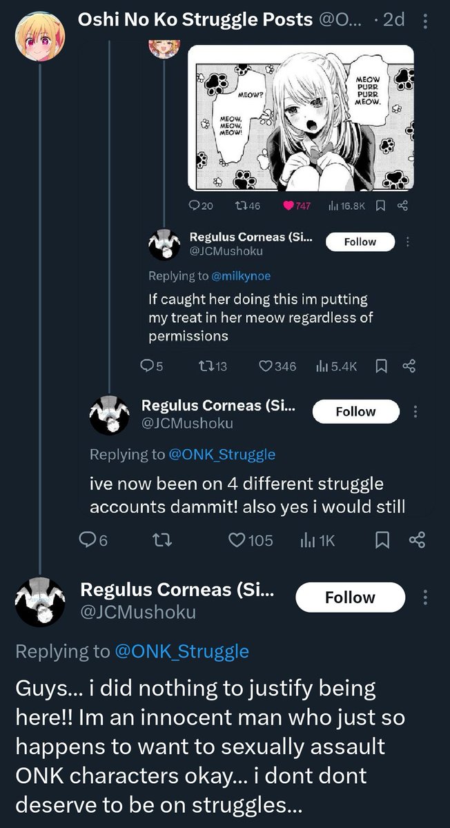 Oshi No Ko Struggle Posts (@ONK_Struggle) on X