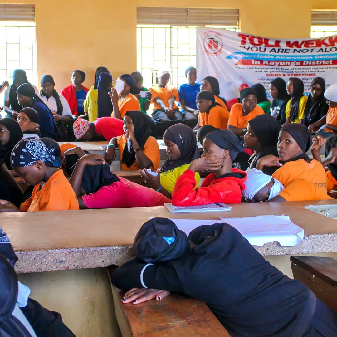 KayungaCommunityClub (@clubkayunga) on Twitter photo This week, we visited Namagabi S.S.S to raise awareness about TB before the holidays. The students were eager to learn about TB signs, symptoms, and treatment. Together, we can fight TB and build healthier communities.#EndTB #HealthAwareness #KayungaCommunity <a href="/NamagabiSecSch/">Namagabi Secondary School - Kayunga</a> This week, we visited Namagabi S.S.S to raise awareness about TB before the holidays. The students were eager to learn about TB signs, symptoms, and treatment. Together, we can fight TB and build healthier communities.#EndTB #HealthAwareness #KayungaCommunity <a href="/NamagabiSecSch/">Namagabi Secondary School - Kayunga</a>