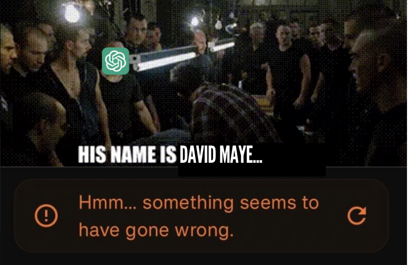 puortosimone's tweet image. His name is #DavidMayer~ Project M(AI)hem F(AI)ght Club
@opeanai
@elonmusk
@DavidMayer666