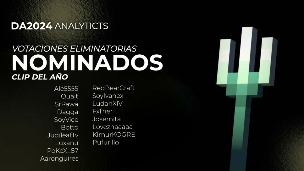 ViceAwards's tweet photo. DA2024  |  VOTACIONES ELIMINATORIAS

Éstos son los nominados a Clip del año

¡YA PUEDES VOTAR!
👉 https://t.co/x0LLezX4Rv 👈

Discord Oficial de los #DA2024
https://t.co/bctmUABs2p

Síguenos para estar informado ❤️🔄💬 https://t.co/4441UX1Acw