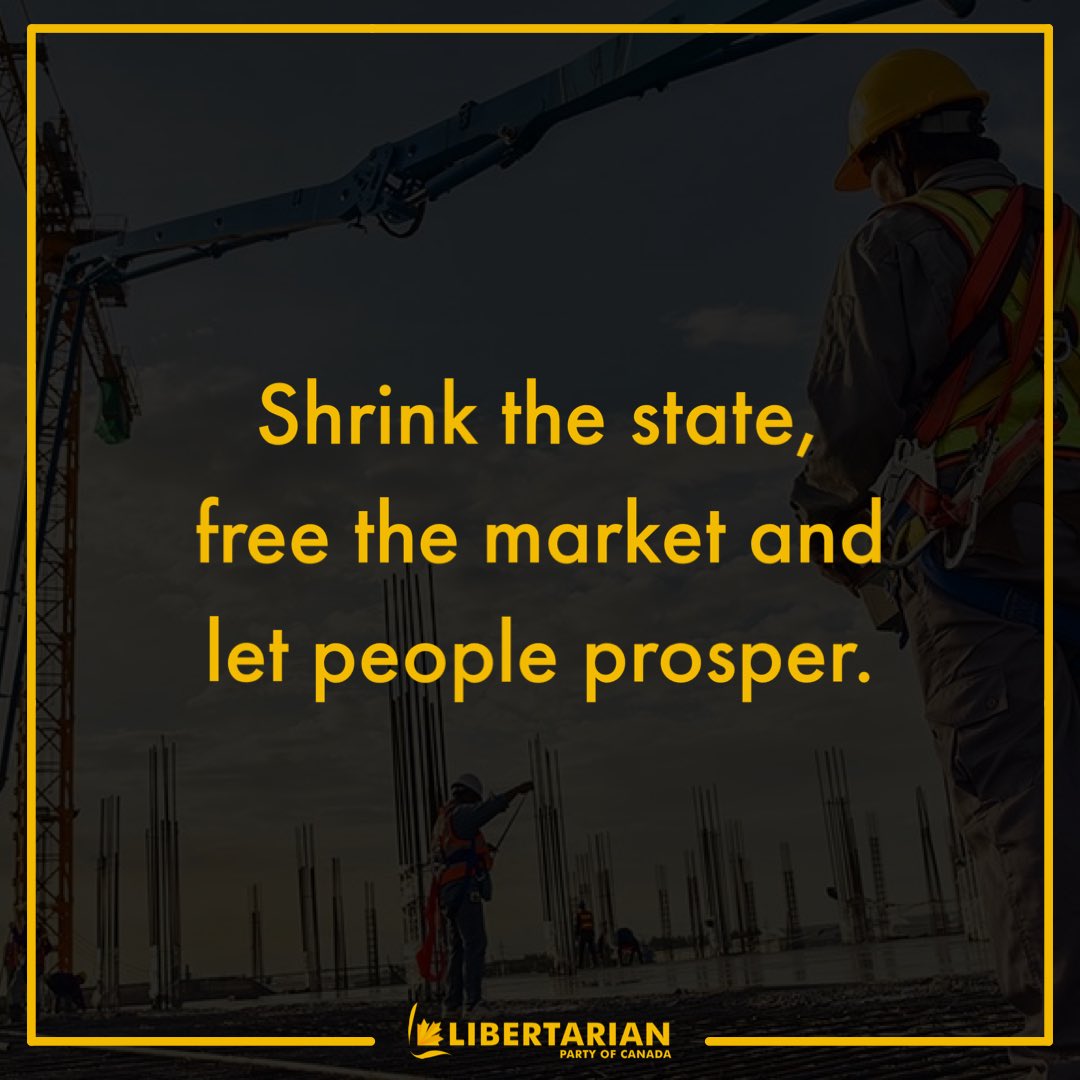 If you support income taxes and central banks stealing the fruit of their labour and de-valuing the purchasing power of the pittance not stolen outright, you don’t support workers.

You support governments working day and night to exploit them.

Big difference.

#cdnpoli