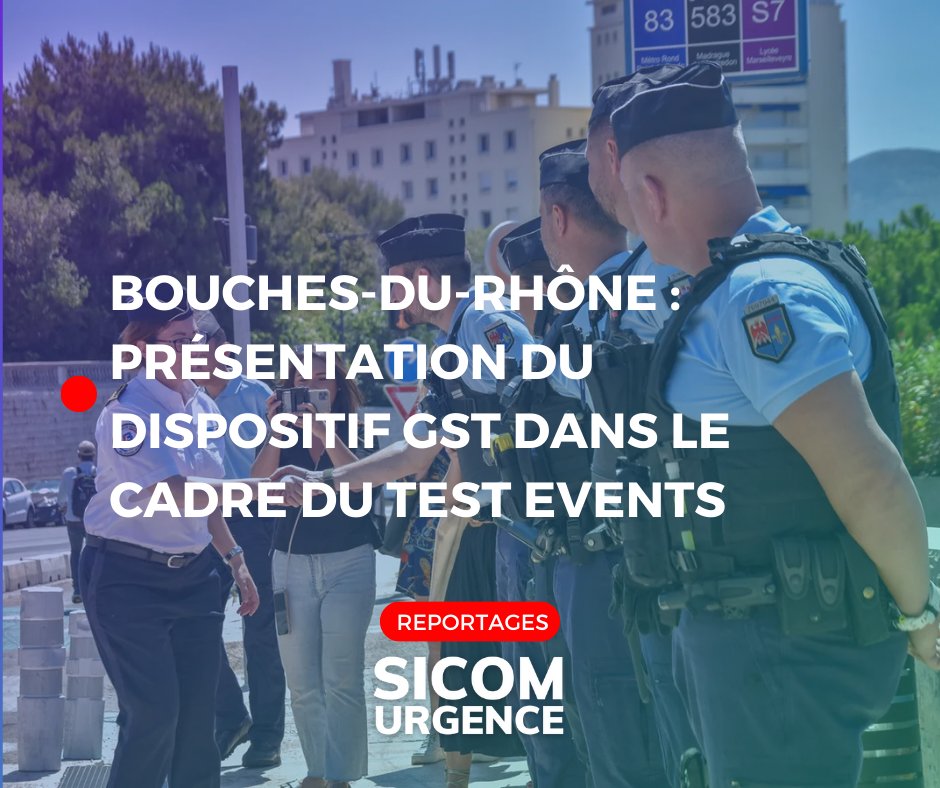 🔁[#𝐑𝐄𝐏𝐋𝐀𝐘] - Le 13 juillet 2023, le Groupement de Gendarmerie Départemental des Bouches-du-Rhône a présenté son dispositif GST (Groupe de Sécurisation des Transports) à la <a href="/prefpolice13/">Préfète de police déléguée des Bouches-du-Rhône</a>

Revoir notre reportage ▶️ sicom-urgence.fr/presentation-d…

📸| <a href="/Romain_c0ps/">Romain 👮🏻‍♂️⚓️🇫🇷</a>