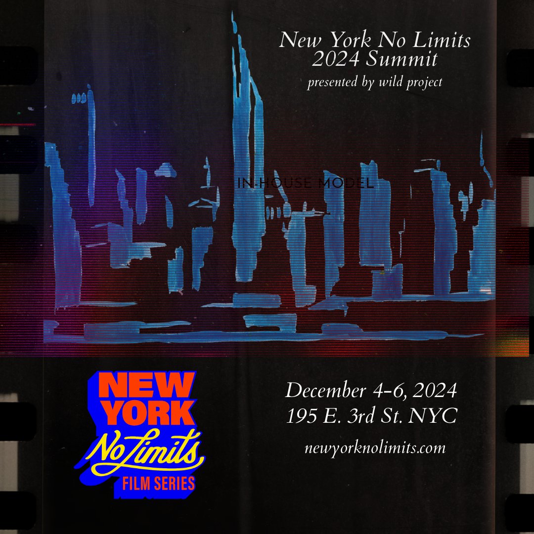 #Ticketsonsale New York No Limits 2024 Film Summit presented by <a href="/wildprojectnyc/">wild project</a> tix--> ci.ovationtix.com/621/production…