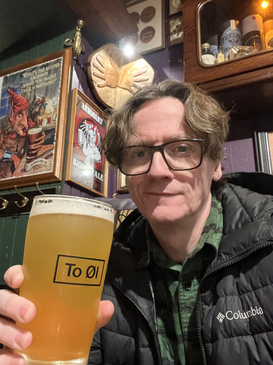 A #preshowpint of <a href="/ryeriverbrewing/">Rye River Brewing Co.</a>  Coastal IPA in The Abbot