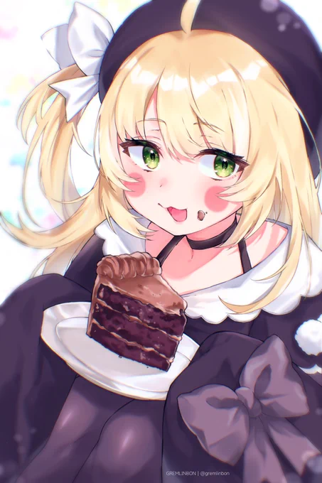 Posting separate~Was tasked with drawing some cute bird for her birthday! #inisline 