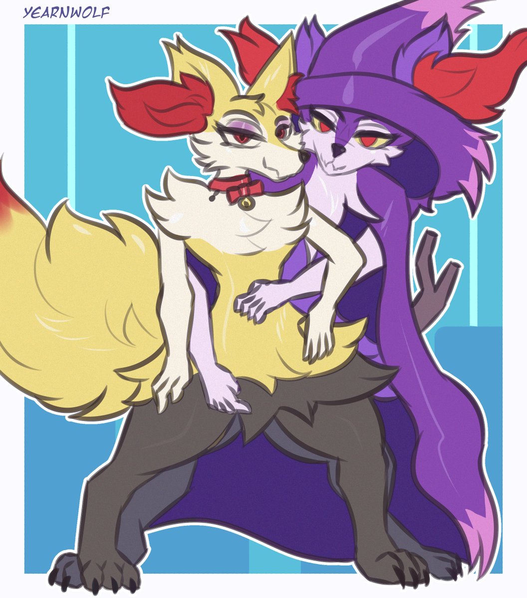 Yearnwolf's tweet image. this Braixen has a dream