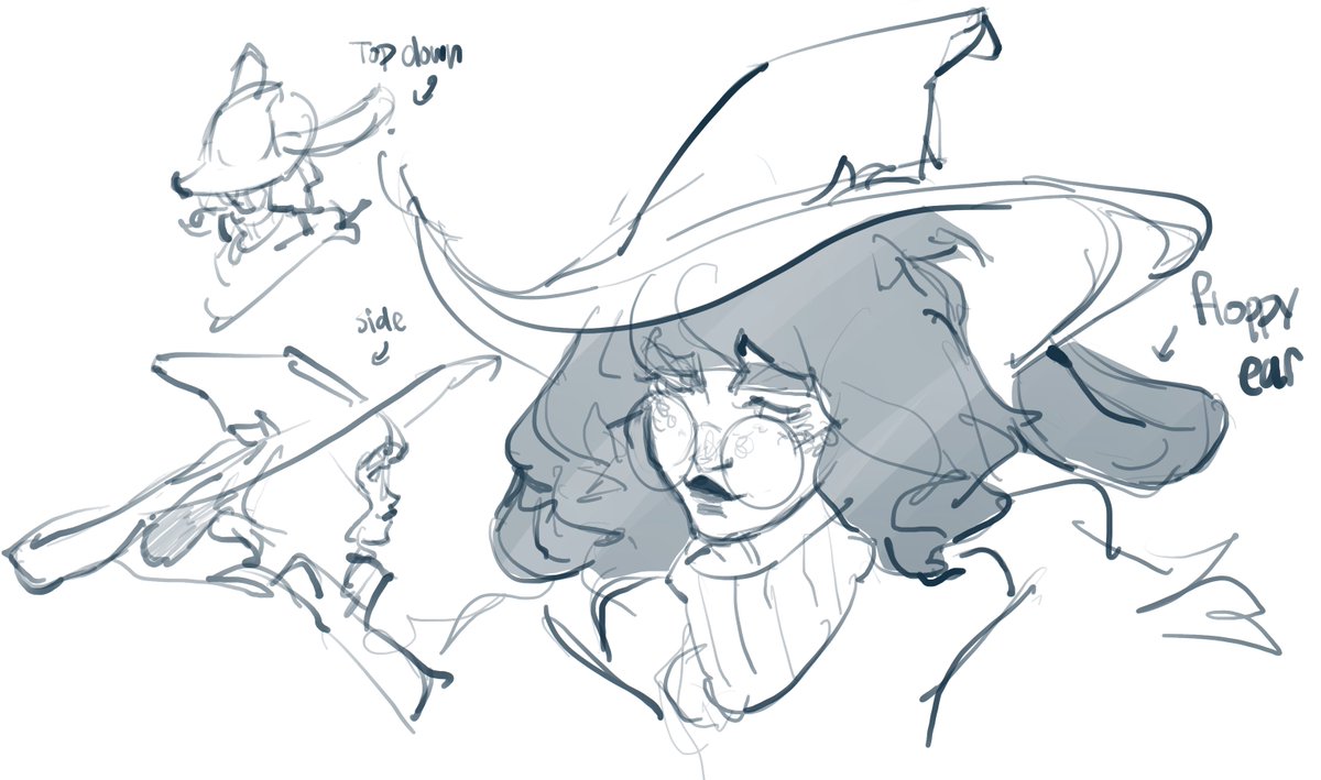 i think aurora shoulda had floppy ears cuz they kinda clutter the area around her bigass witch hat and shed still look bunnyful uknow