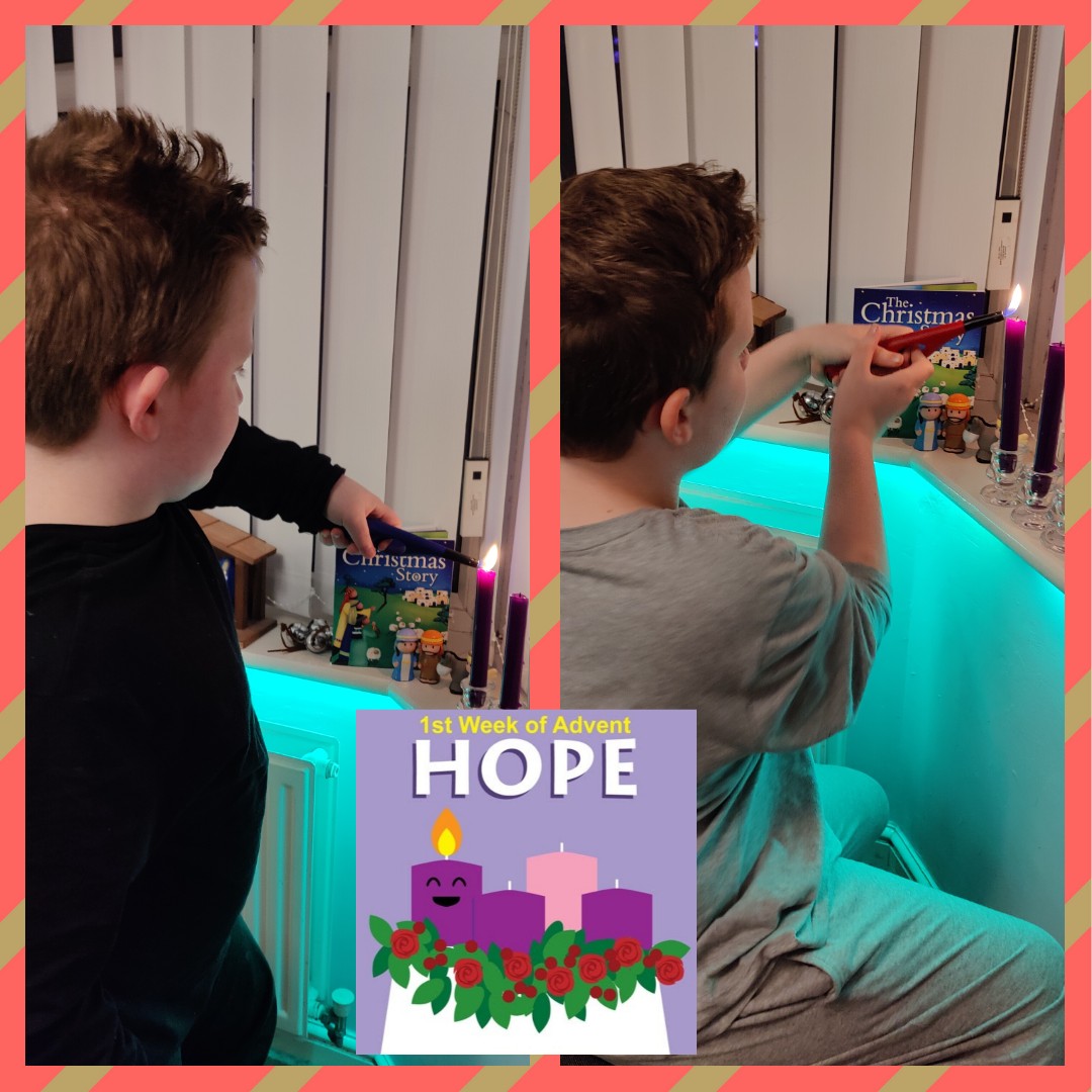 debbiedavenport's tweet image. 🎶 &quot;Light one candle, see it burning bright!&quot;🎶
#AdventSunday🕯️#FirstSundayOfAdvent #Hope #CountdownToChristmas🎄