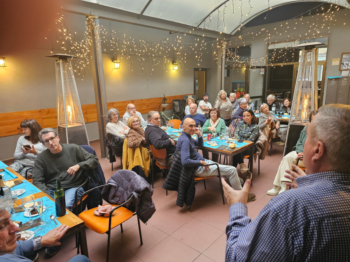 Avui els companys de Junts i tots de #santfeliu hem celebrat el dinar de #nadal som un equip ferm i amb ganes de continuar fent un Sant Feliu millor.