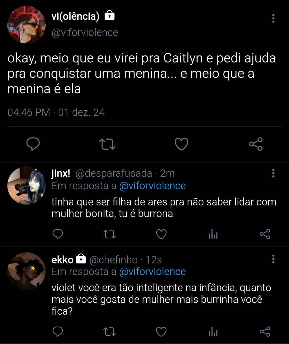 is2satosugu's tweet image. gregos e romanos • caitvi au #caitvi
quando Vi - filha de Ares - sem saber como se declarar para sua paixão de anos, pede ajuda a sua melhor amiga Caitlyn - uma filha de Atenas - ignorando o fato que ela é a menina por que ela está apaixonada desde os 15
