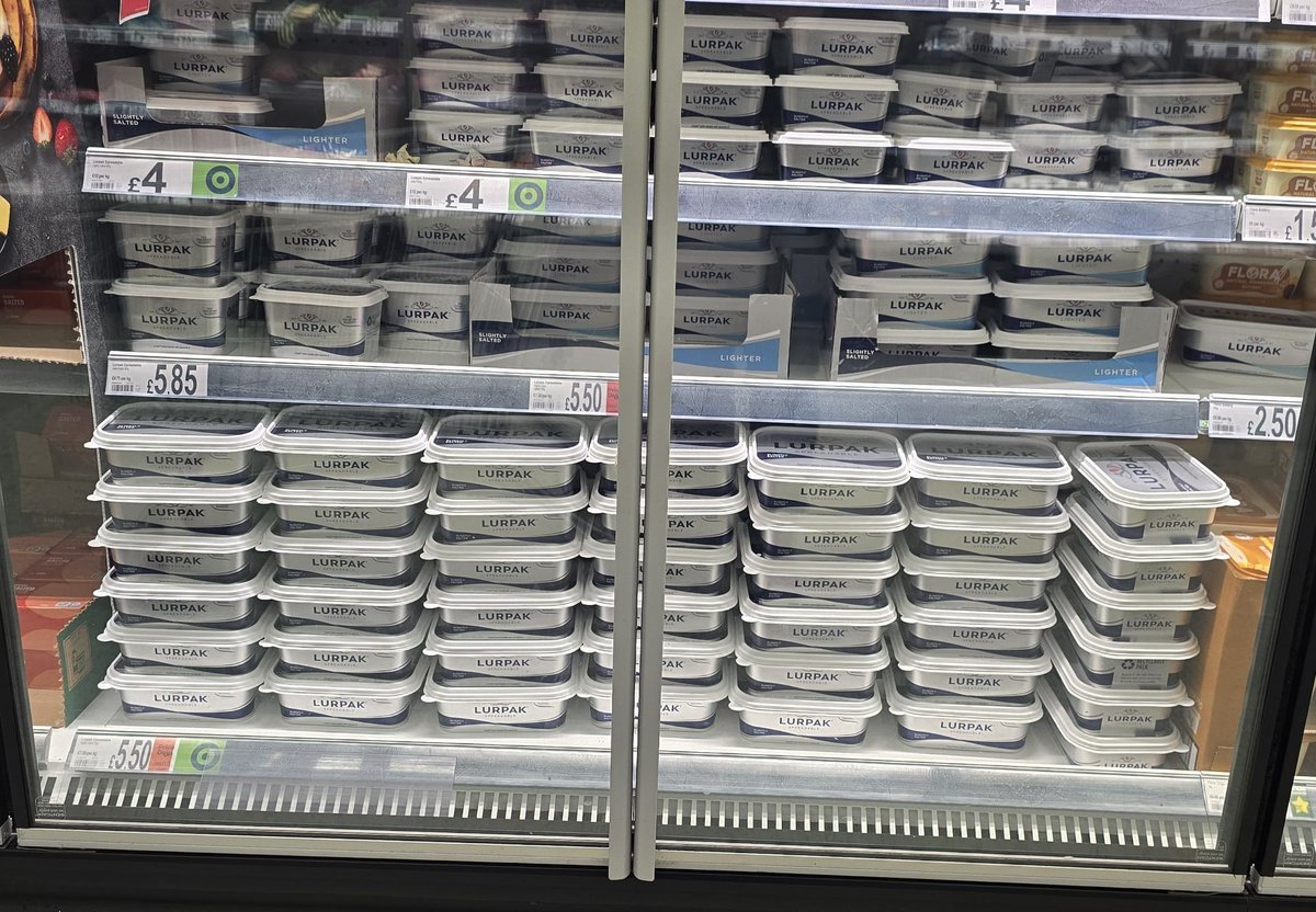 TruthSignalUK's tweet image. Lurpak is done