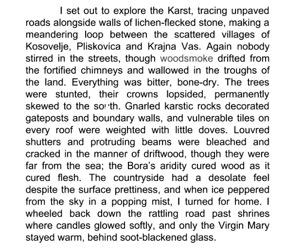 A wonderfully evocative description of the Bora on the Karst Plateau from <a href="/underscrutiny/">Nick Hunt</a>'s Where the Wild Winds Are: (cont'd)