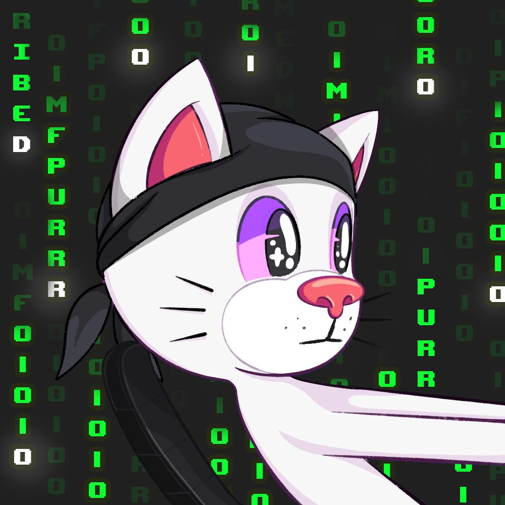 BigHodlsworth's tweet photo. Megapurrs #MatrixGang https://t.co/67K31aR9GY