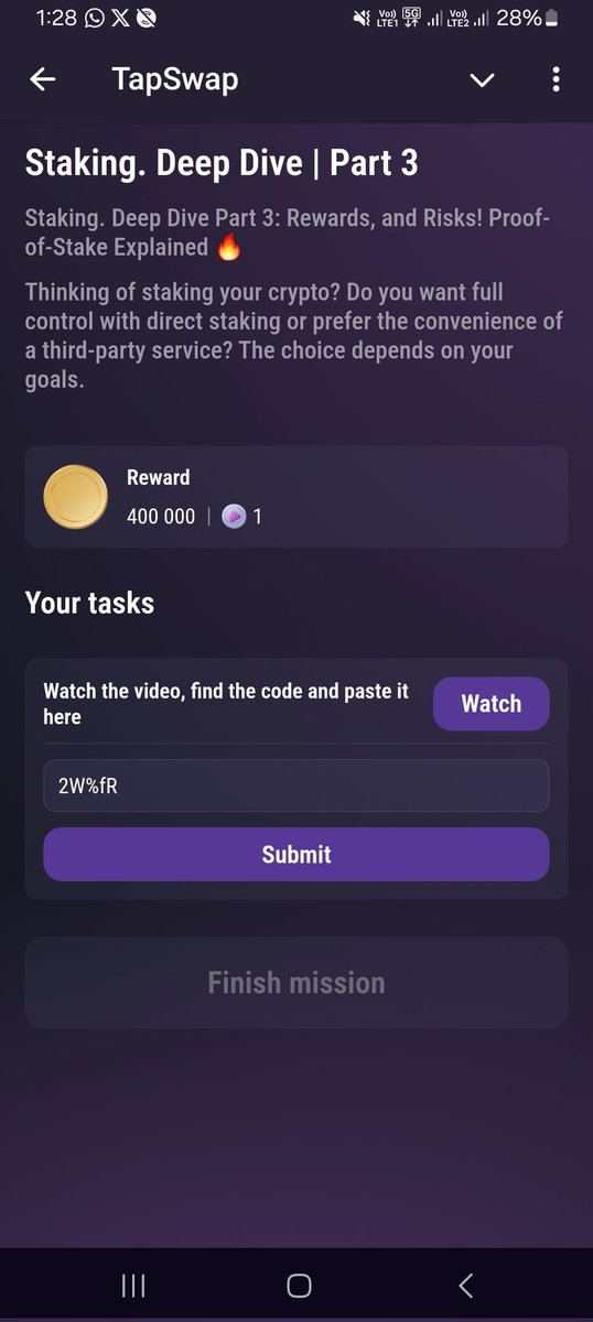 goodideamen's tweet photo. TapSwap Codes -  December 01  🗓

1. Staking. Deep Dive | Part 3
Code: 2W%fR

2. Top 7 Fan Token | Part 3
Code: 3$#Wq

3. Bitcoin Soars To $99K
Code: G)*5B

4. Leadership Potential
Code: 95iv

Like 👍 
Retweet ❤️ 
Follow @goodideamen

#TapSwap #TapSwapDaily #tapswapcodes https://t.co/zRHI9lFFVk