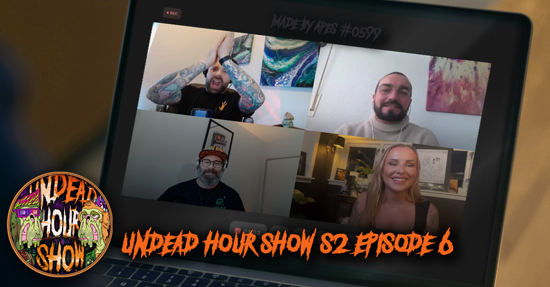 Undead Hour Show S2E6 is LIVE on <a href="/Spotify/">Spotify</a> &amp; <a href="/YouTube/">YouTube</a> 🔊

We are joined by our good friends <a href="/LineTheValkyrie/">Line | The Valkyrie</a> &amp; <a href="/thatOhora/">𝕆ℍ𝕆ℝ𝔸</a> 🧡

Proud to flex our brand new show intro/outro recorded by our resident audio legend
<a href="/RedHat_MAYC/">Red Hat the MC</a> from <a href="/MutantMadeMusic/">Mutant Made Music</a> 

Talk web3, Apechain, Art &amp; more!