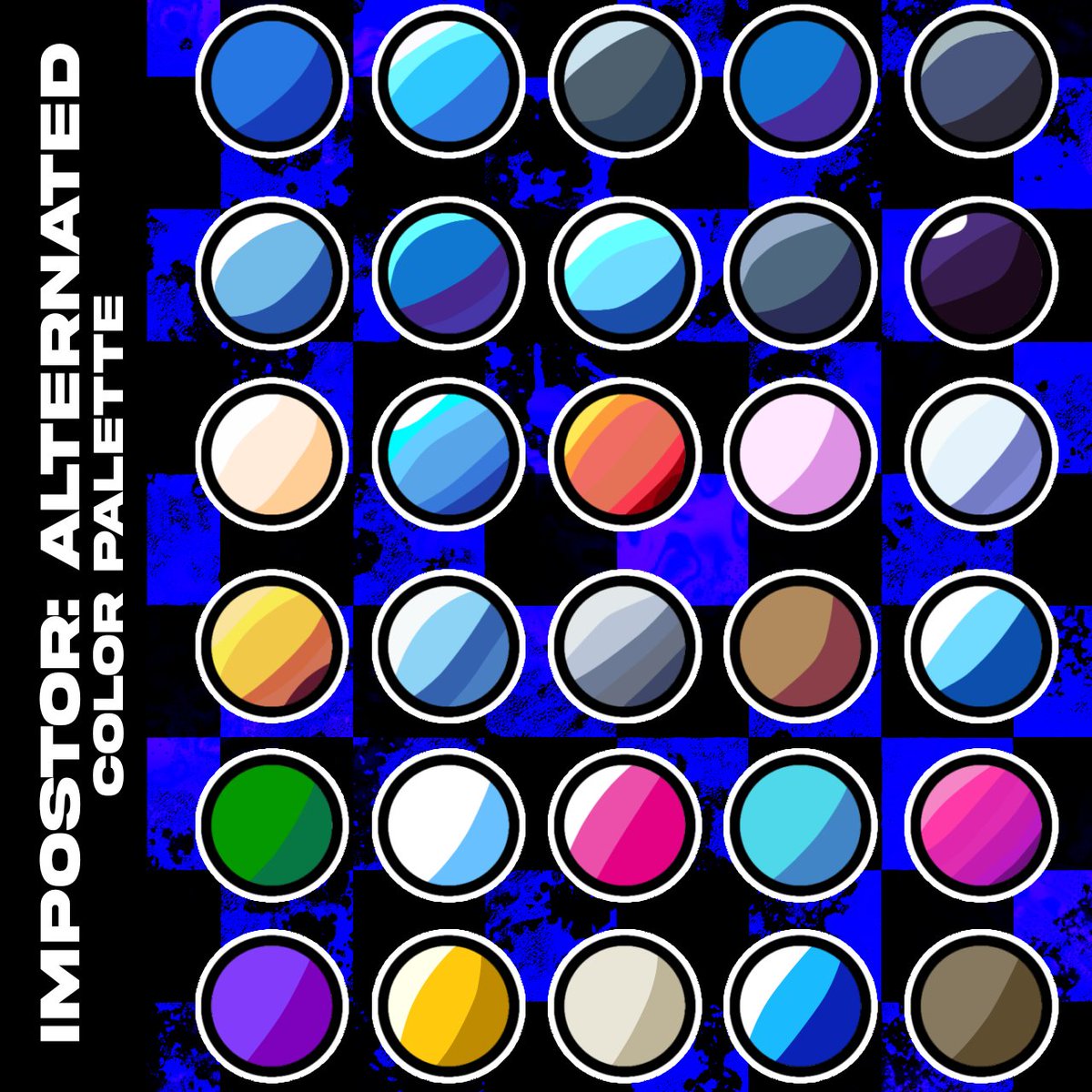 FNF vs Impostor: Alternated
Fanmade color palette (by Me)