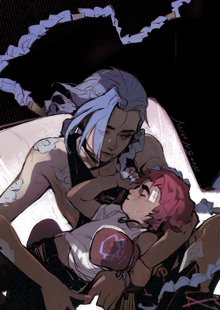 ParyerX's tweet image. #Arcane #vi #jinx
Sister