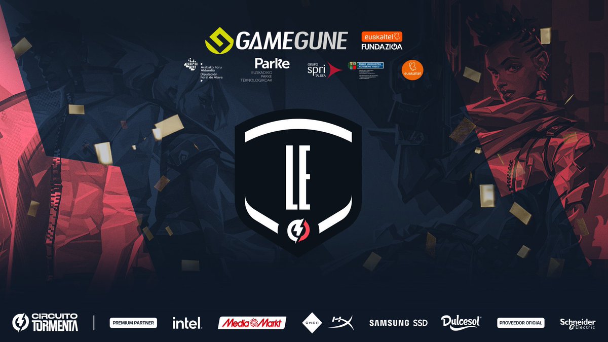 Gamegune esports (@gamegune) on Twitter photo 💥 Termina la Premium Cup de <a href="/Gamegune/">Gamegune esports</a> de <a href="/TormentaVALes/">Circuito Tormenta | VALORANT</a> !
⚡️#LimitedEdition ha logrado la victoria en la Gran Final. Zorionak!!👏🏻
Felicidades también a todos los equipos que habéis participado. GG!! 💥 Termina la Premium Cup de <a href="/Gamegune/">Gamegune esports</a> de <a href="/TormentaVALes/">Circuito Tormenta | VALORANT</a> !
⚡️#LimitedEdition ha logrado la victoria en la Gran Final. Zorionak!!👏🏻
Felicidades también a todos los equipos que habéis participado. GG!!