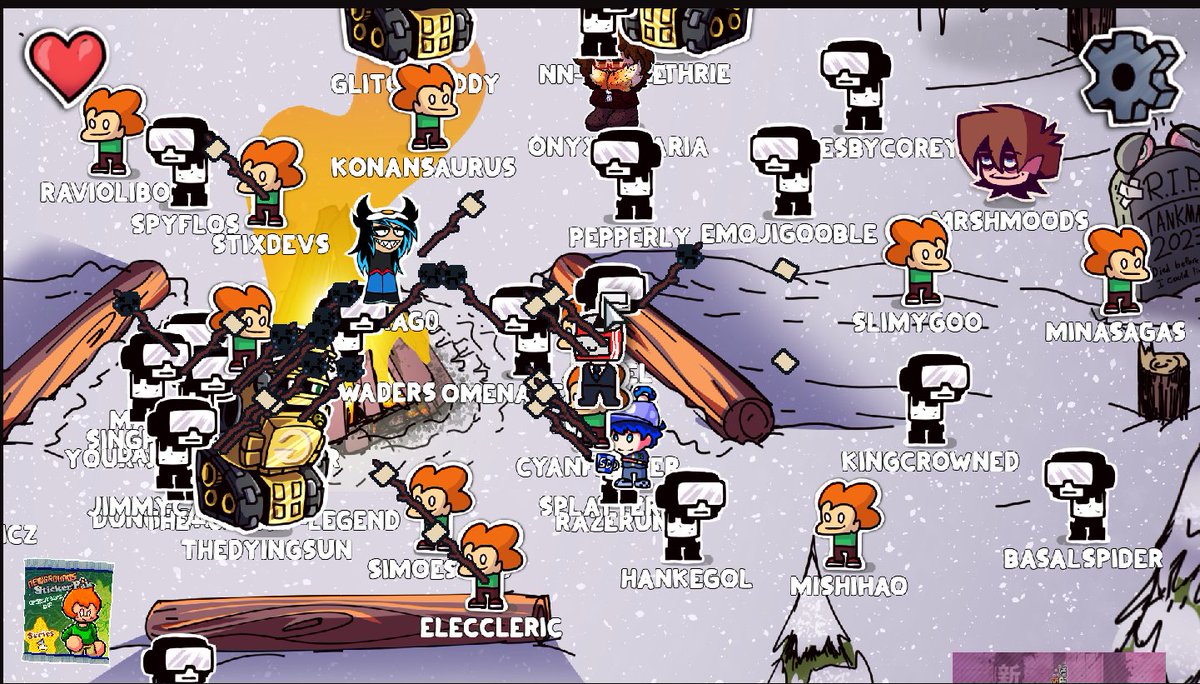 Tankmas Day 1 Group Photo!

It may needed a 18 hour grind stream but it was really fun to get this thing going, and it only gets bigger from here!

#Newgrounds