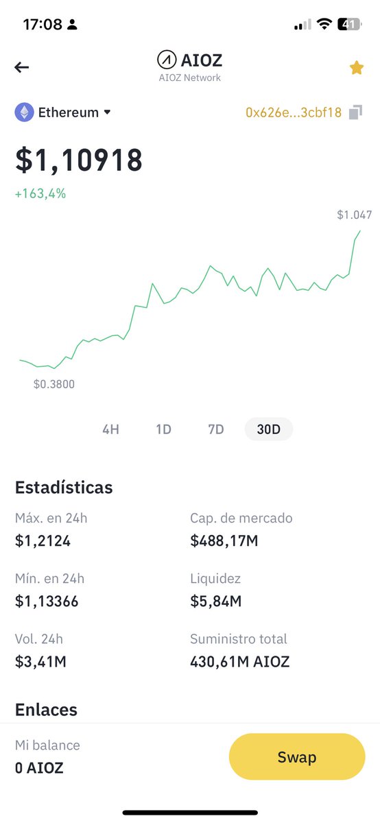 pablofierrog's tweet photo. @AIOZNetwork will make the first trillonaries of the planet thanks to the Binance #web3 #wallet. Guarantee 

#trillonarie #AIOZ https://t.co/JNOG2GbcvU
