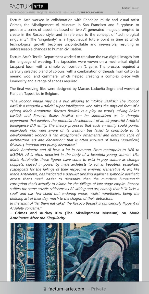 Misalignment Museum tweet media