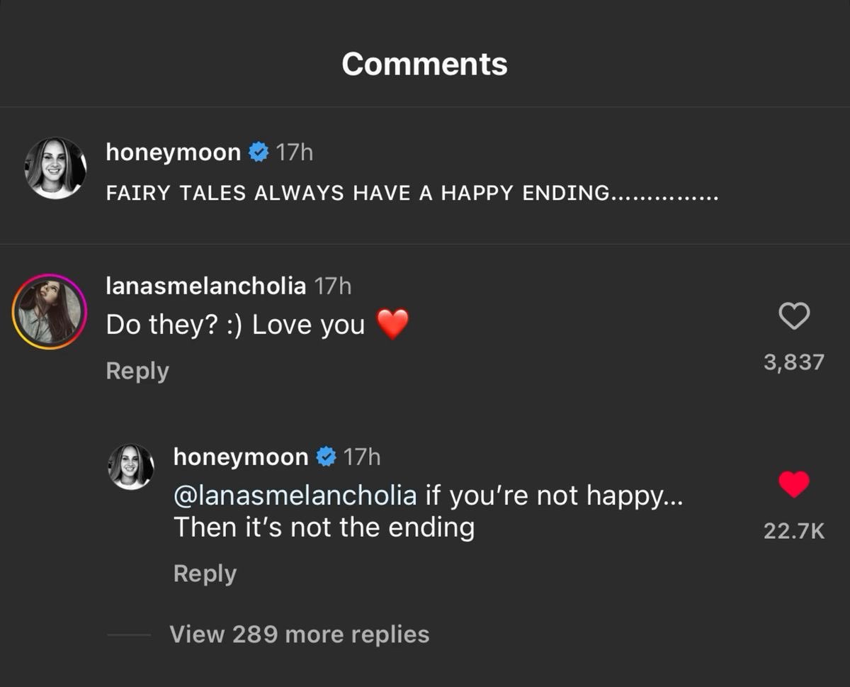 lana del rey is so kind ❤️