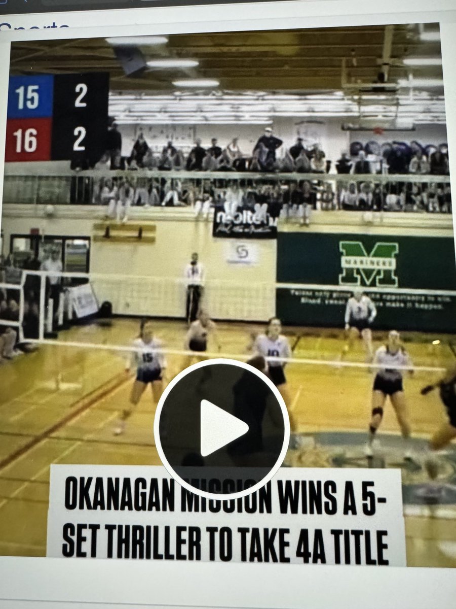 Congratulations to the OKM Senior Girls for winning their 2nd BC School Sports AAAA Provincial Volleyball Championships in the last 3 yrs! They won with grit and determination. Thank you to all the coaches and families that supported the team! SD23 teams have win 3 yrs in row!