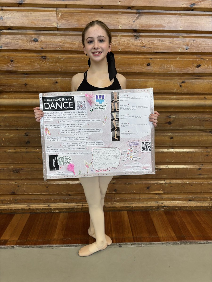 MissK_Ballet's tweet photo. Winning poster and runners up 🙌🏼🩰

#hardwork #RAD #ballet  #design https://t.co/6nujx3mwcW