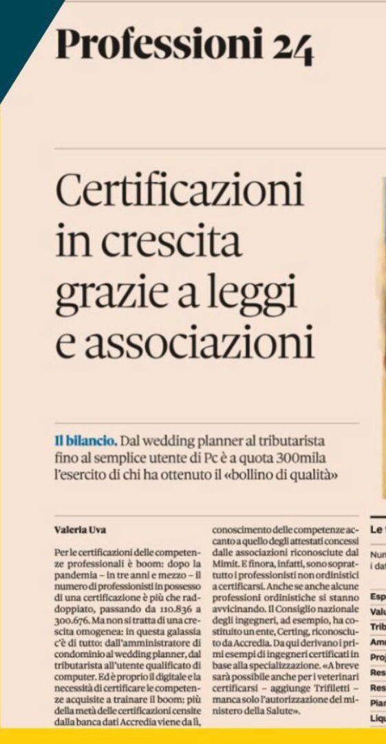 🌟✨ Grazie alle norme UNI 11954 e UNI 11955, ora è possibile ottenere la CERTIFICAZIONE PROFESSIONALE 
Diventare parte di un settore in crescita e stare al passo con gli standard di qualità

#WeddingPlanner #CertificazioneProfessionale #NormeUNI