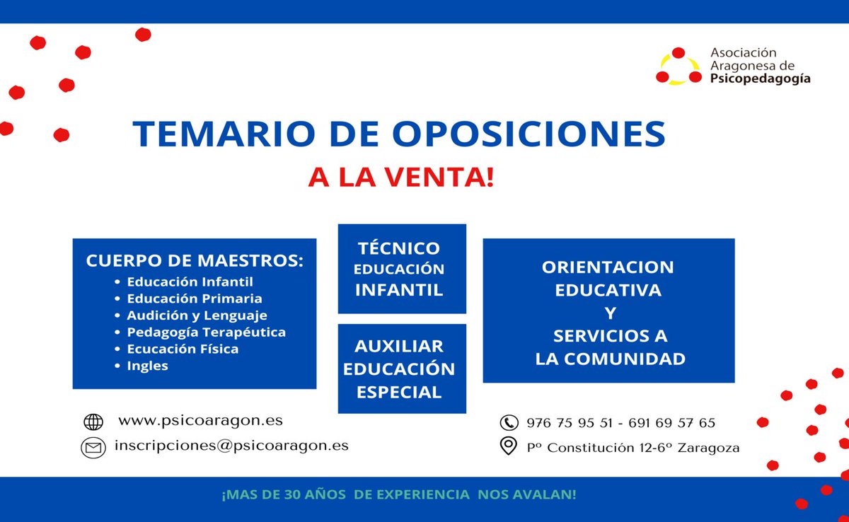 Asociación Aragonesa de Psicopedagogía tweet media