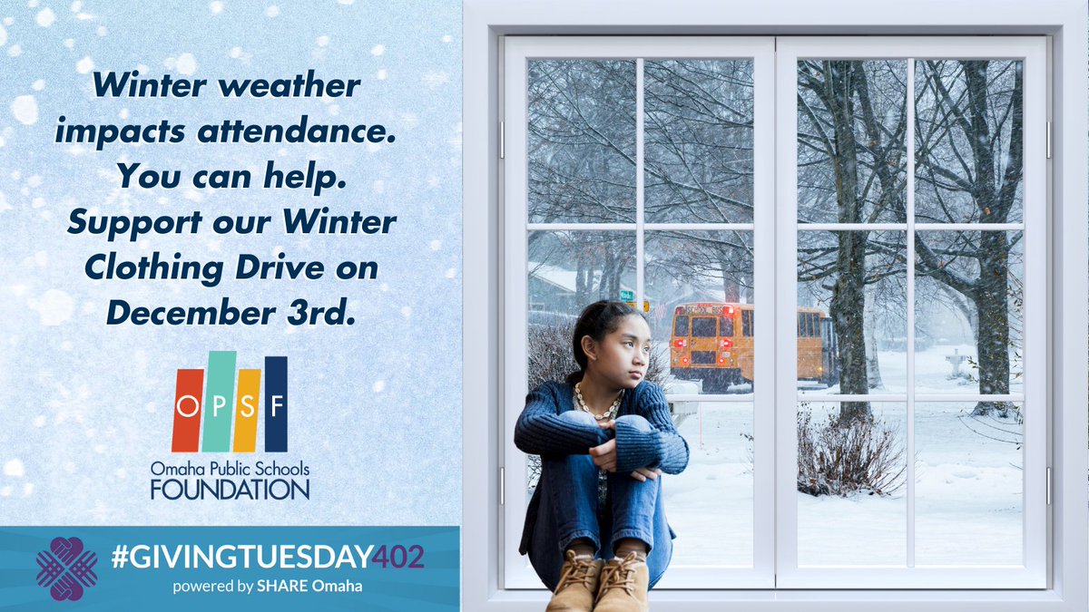 OPS Foundation (@ops_foundation) on Twitter photo Many of our migrant and refugee families are experiencing their first Nebraska winter and lack the means to provide coats, hats, and gloves for their children. Your donation can help keep these students warm and ready to learn. <a href="/OPS_Foundation/">OPS Foundation</a> shareomaha.org/donate?nonprof… Many of our migrant and refugee families are experiencing their first Nebraska winter and lack the means to provide coats, hats, and gloves for their children. Your donation can help keep these students warm and ready to learn. <a href="/OPS_Foundation/">OPS Foundation</a> shareomaha.org/donate?nonprof…