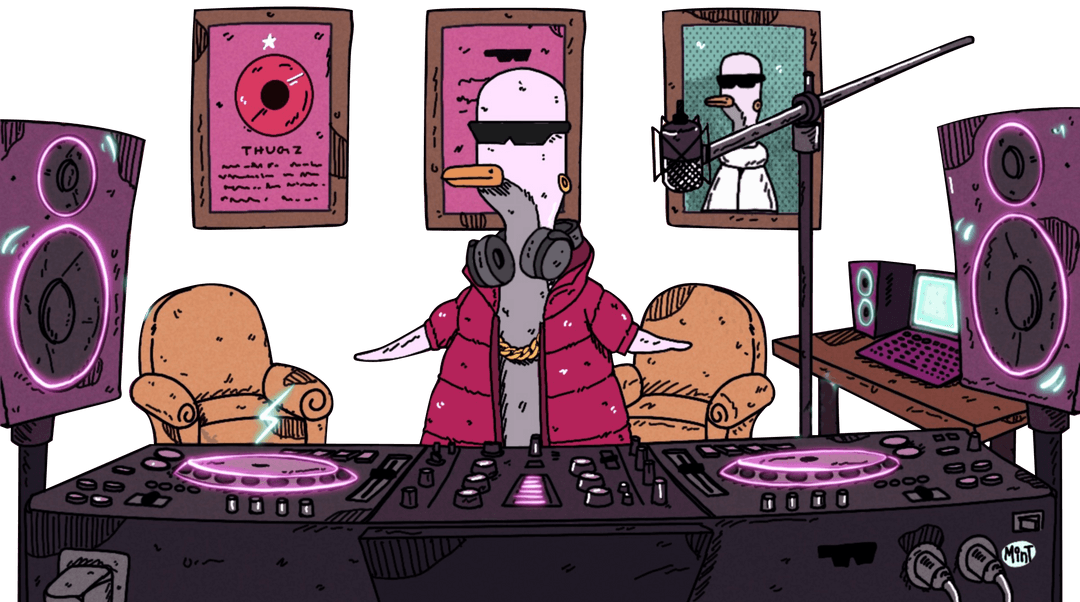 It´s late, but not too late to join the Party. We´re vibing at @Thugbirdz Discord like it´s summer ´21