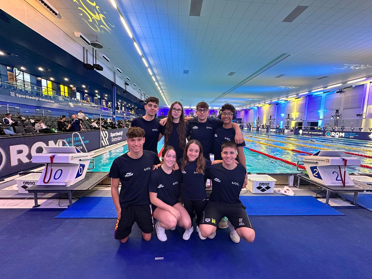 ROTTERDAM QUALIFICATION MEET

🥇 Lydia Jiménez (50 mariposa), Berta Colomer (50 libre y 400 libre)

🥈Carlos Toledo (100 braza) y Pedro Suárez (400 libre)

🥉Lydia Jiménez (50 libre), Carlos Toledo (50 libre)  Lluís Cortes (400 libre) y Catalina Sagastizabal (50 mariposa)