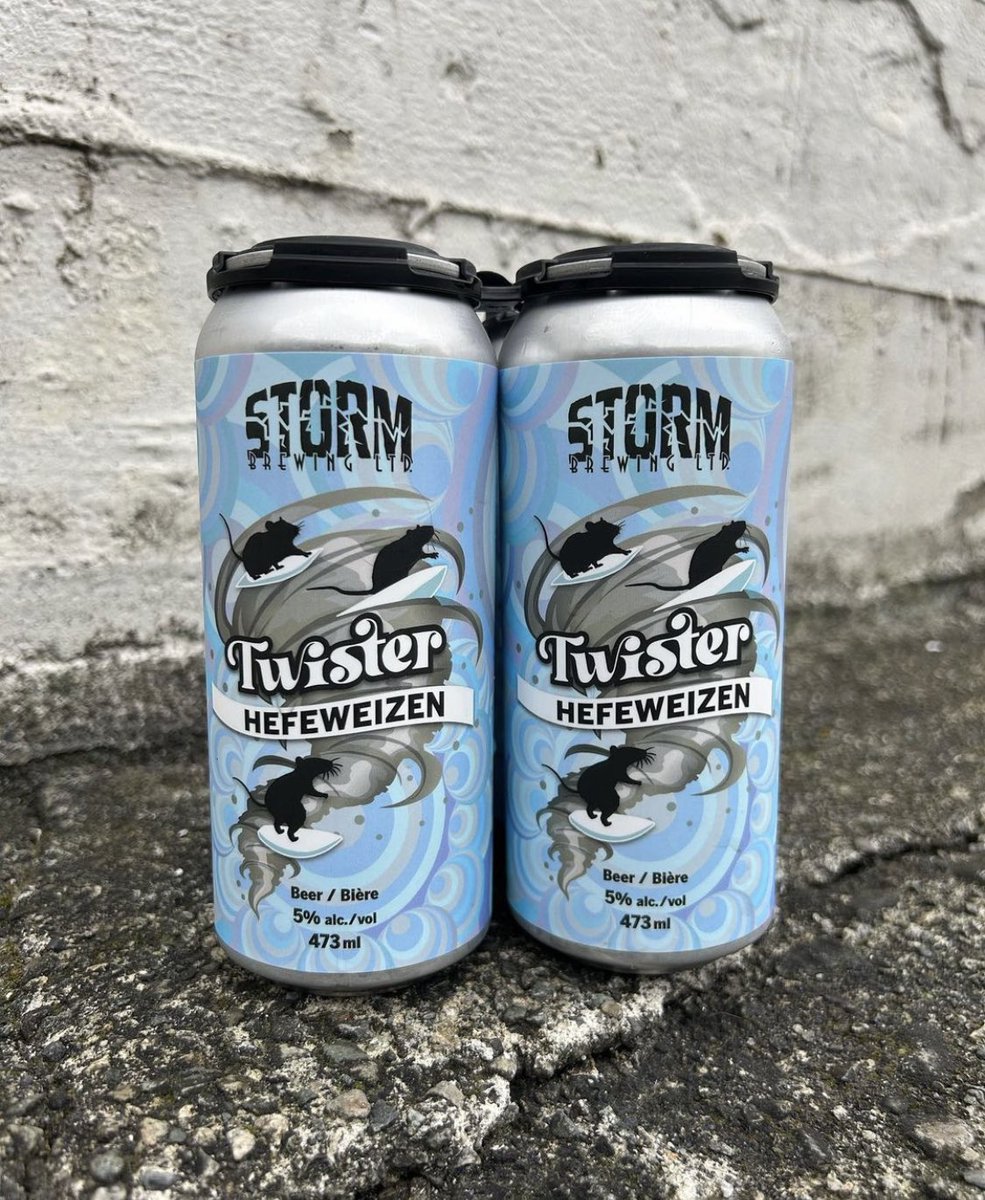 DECEMBER SPECIALS 🌪️

For the last month of the year we are offering flats of Twister Hefeweizen for $50 and t-shirts for $25, taxes included! Feel free to stock up.