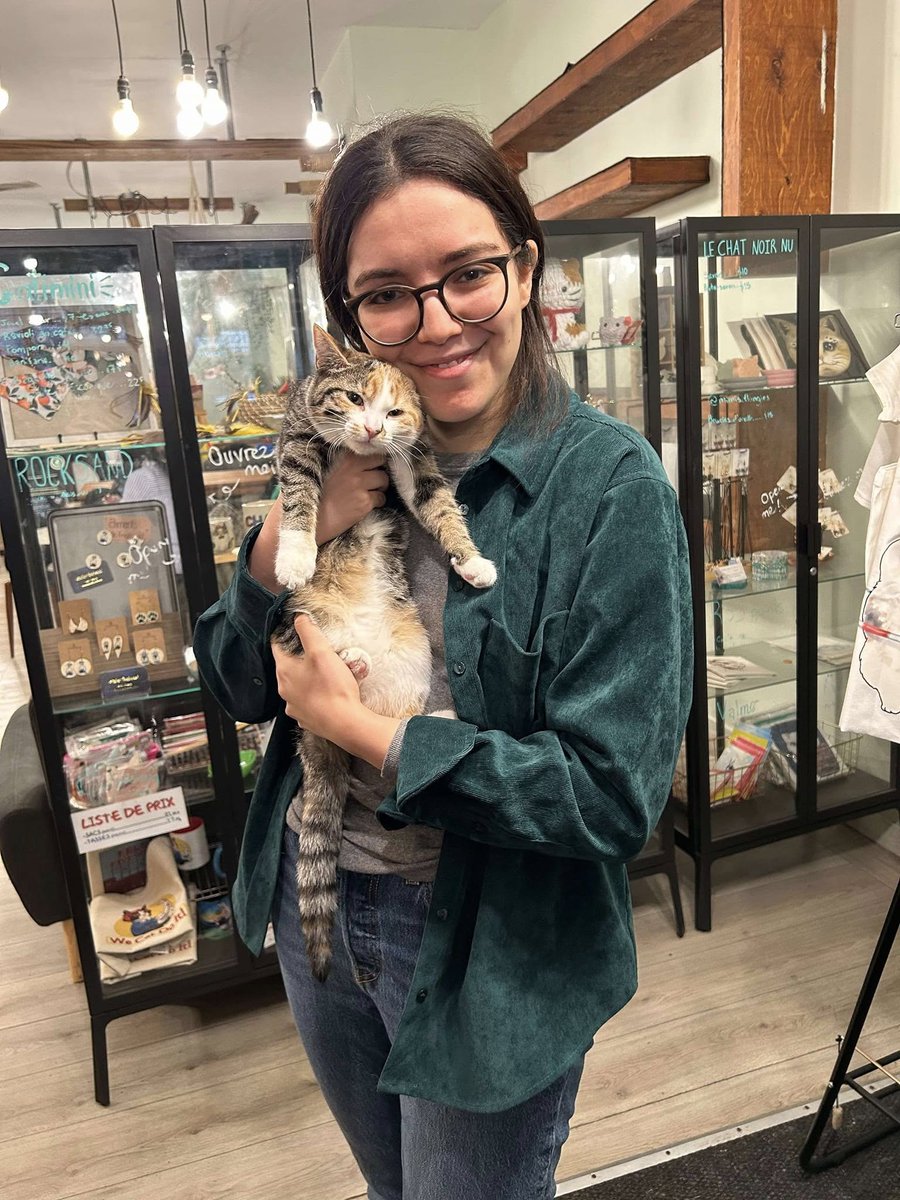 AnimexRefuge's tweet photo. 💗Atia adoptée💗
Merci aux adoptants!
#mtlmoments #CafeChato #Verdun https://t.co/tZAdshS3YT