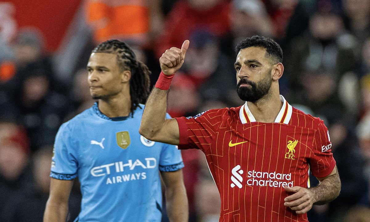 TheAnfieldWrap's tweet photo. “We've won nothing today, but we've underlined worldwide, primitive, what we are, what this ground is and what we believe. 

“Liverpool are favourites to win the football league.”

✍️ @Knox_Harrington’s review…

Read here 👉 https://t.co/FfUmLO0PwK https://t.co/UKzcQLxjOc