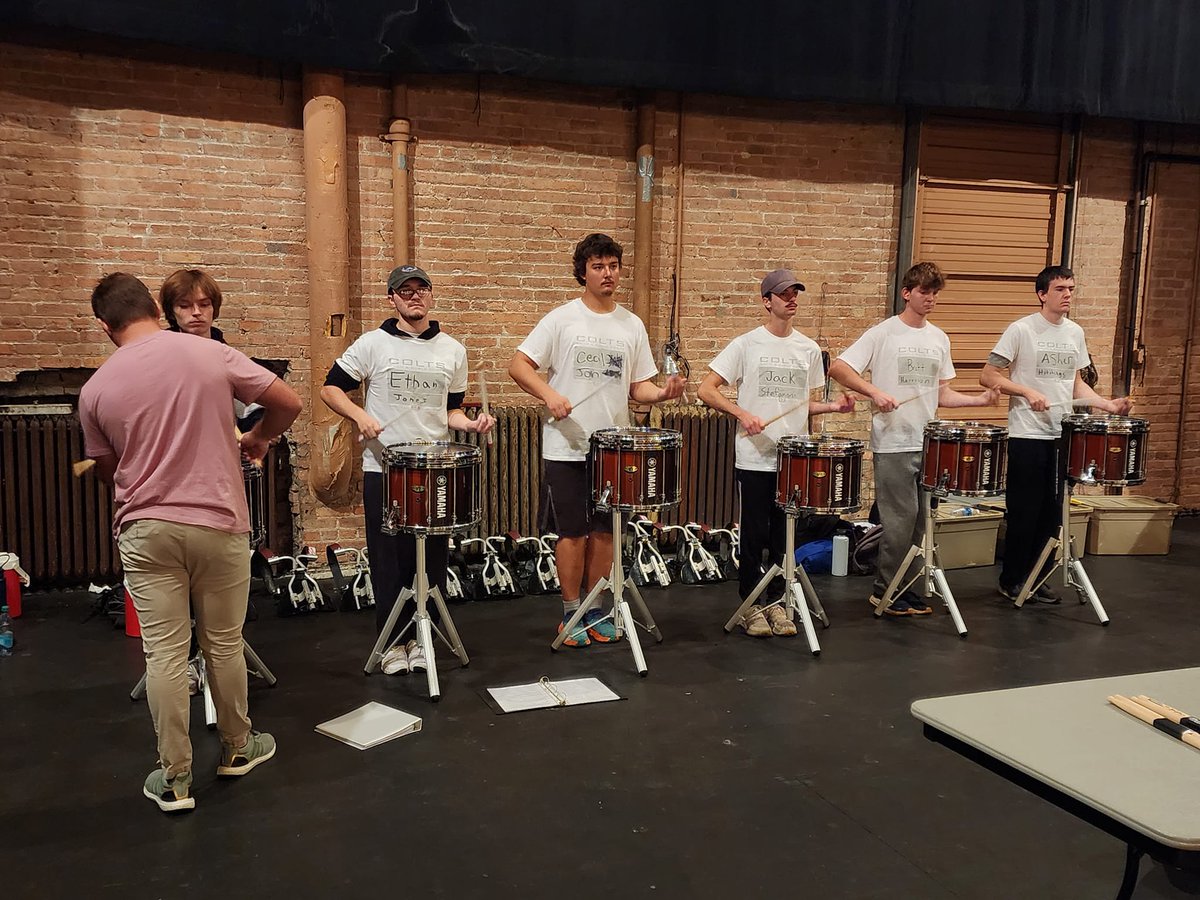 dcicolts's tweet photo. November camp moments ✨ We loved meeting everyone 🫶 Audition season is officially in full swing! Make your move now at https://t.co/pG9UOSSeXX
#colts25🔺 #dci2025 https://t.co/ofWQvhZZN2