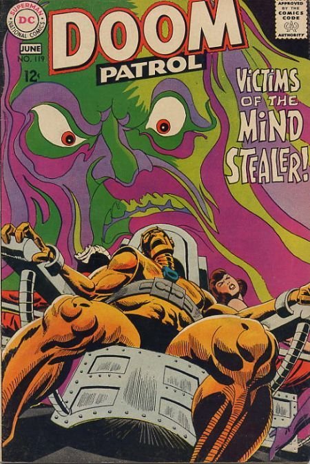 2bdpod's tweet image. Here&apos;s to the one off villain who transforms Robotman into an ardent pacifist refuses to use violence for any reason.

Great Guru loses the battle when Doom Patrol investigate &amp;amp; disappears forever.

#comicbookaday
#robotman
#doompatrol
#dc
#comics
#comiccollector
#dccomics