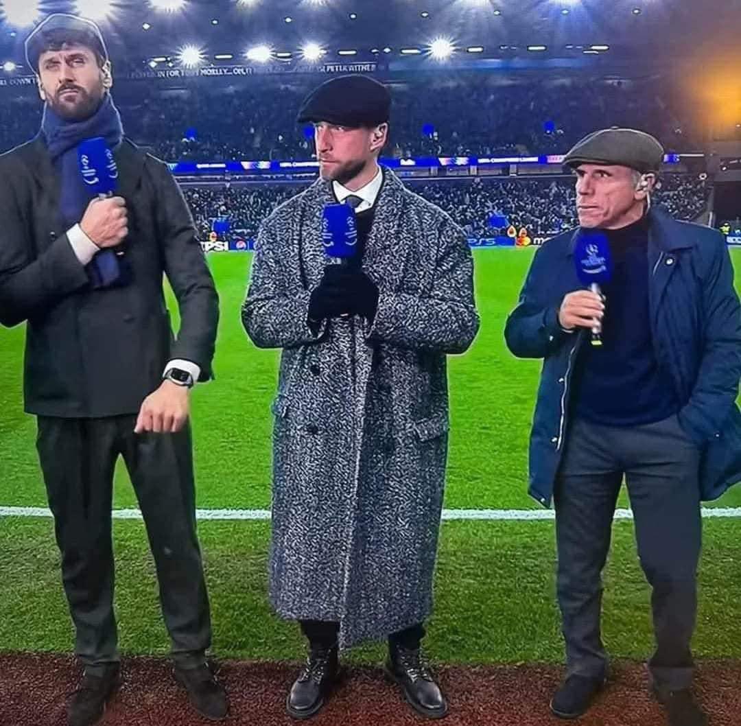 I’m probably really late to this…. But have they all put each other’s coats on by accident?