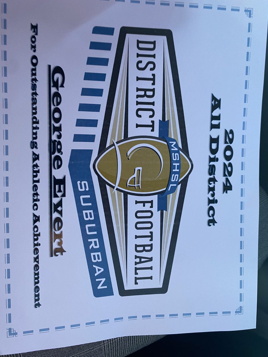 George evert (@evertgeorge5) on Twitter photo Blessed to be all district! Amazing ride with these boys. <a href="/HillMurrayFB/">Hill-Murray Football</a> <a href="/PrepRedzoneMN/">Prep Redzone Minnesota</a> <a href="/OJW_Scouting/">PrepRedzone Oliver</a> <a href="/NWahlScouting/">Nate Wahl</a> <a href="/_Todd_Olson/">Todd Olson</a> Blessed to be all district! Amazing ride with these boys. <a href="/HillMurrayFB/">Hill-Murray Football</a> <a href="/PrepRedzoneMN/">Prep Redzone Minnesota</a> <a href="/OJW_Scouting/">PrepRedzone Oliver</a> <a href="/NWahlScouting/">Nate Wahl</a> <a href="/_Todd_Olson/">Todd Olson</a>