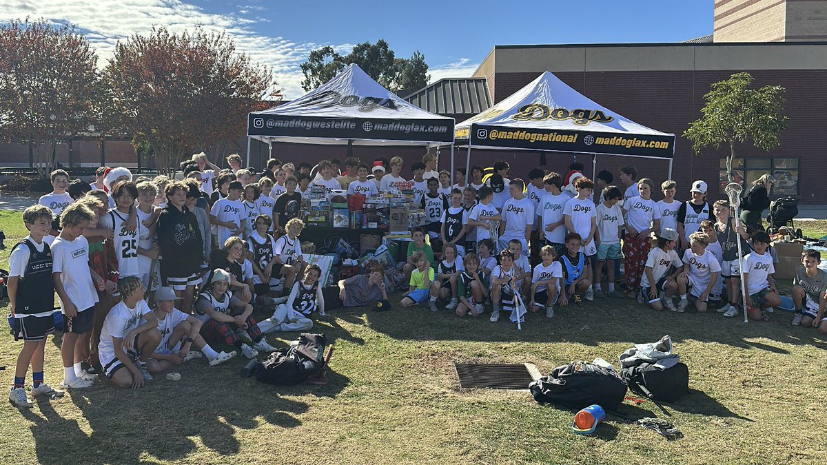Aedan Herman (@aedanherman) on Twitter photo Awesome morning with the boys at Mad Dog West Elite! We had a toy drive today for Toys for Tots where players from our program came together to donate 100+ toys! Pretty awesome stuff and proud of the community we’ve built and continue to build <a href="/MadDogLax/">Mad Dog Lacrosse</a>! Awesome morning with the boys at Mad Dog West Elite! We had a toy drive today for Toys for Tots where players from our program came together to donate 100+ toys! Pretty awesome stuff and proud of the community we’ve built and continue to build <a href="/MadDogLax/">Mad Dog Lacrosse</a>!