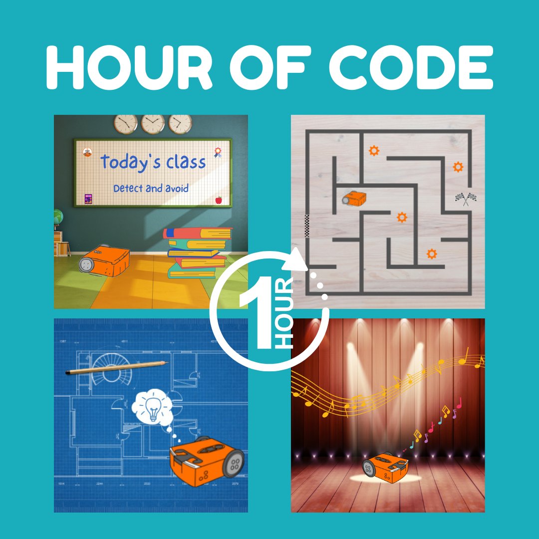 Take part in an Hour of Code at any time of the year! Find all the 1 hour Edison activities on our website at meetedison.com/hour-of-code-e… and get coding!

#STEM #STEAM #edtech #coding #learntocode #Edisonrobots #meetedison #Hourofcode