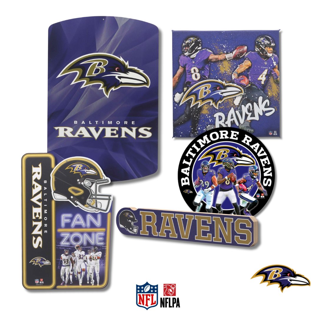 ClassicsPop's tweet image. 💜 Ready to show off that Ravens pride? Our Baltimore Ravens collection—weather-resistant wall art, canvases, and decor—is here to keep the spirit alive, rain or shine! 🏈 #RavensFlock #PurplePride #BaltimoreRavens #FanDecor l8r.it/SDwT