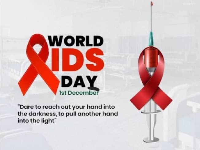 Today, We unite in Solidarity, raising awareness and fostering Compassion.

Let's honor those affected, Celebrate progress and Commit to Ending the HIV/AIDS Epidemic.

#TogetherWe CanMakeDifference*
#WorldAIDSDay*
#EndAIDS*
#SolidarityFor Health*
#Hope And Healing*