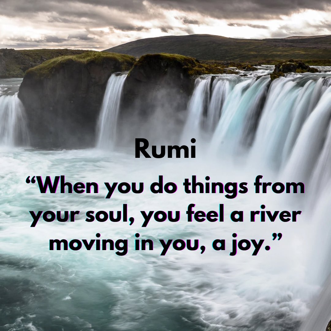 DaphneSStewart's tweet photo. Happy Sunday Everyone🌞

#Rumi #Quotes
#SoulfulSunday 
#JoyFlow 
#ThinkBigSundayWithMarsha https://t.co/EVTtfNss6u