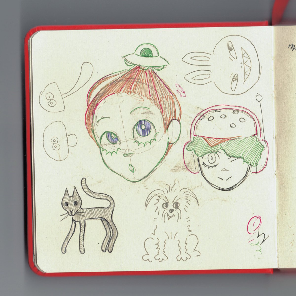sketchbook scans 