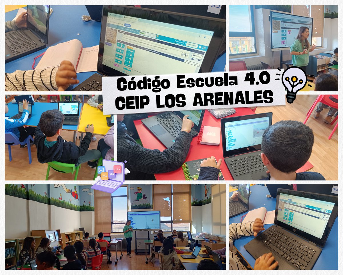 Continuamos con las maravillosas sesiones de Código Escuela 4.0 con <a href="/bertafvega/">Berta FVega</a> @cdE_Segovia

Muchas gracias por todas las propuestas. ¡Nos vemos en la próxima sesión!😊🤖

#cogidoescuela_SG 
#educacyl